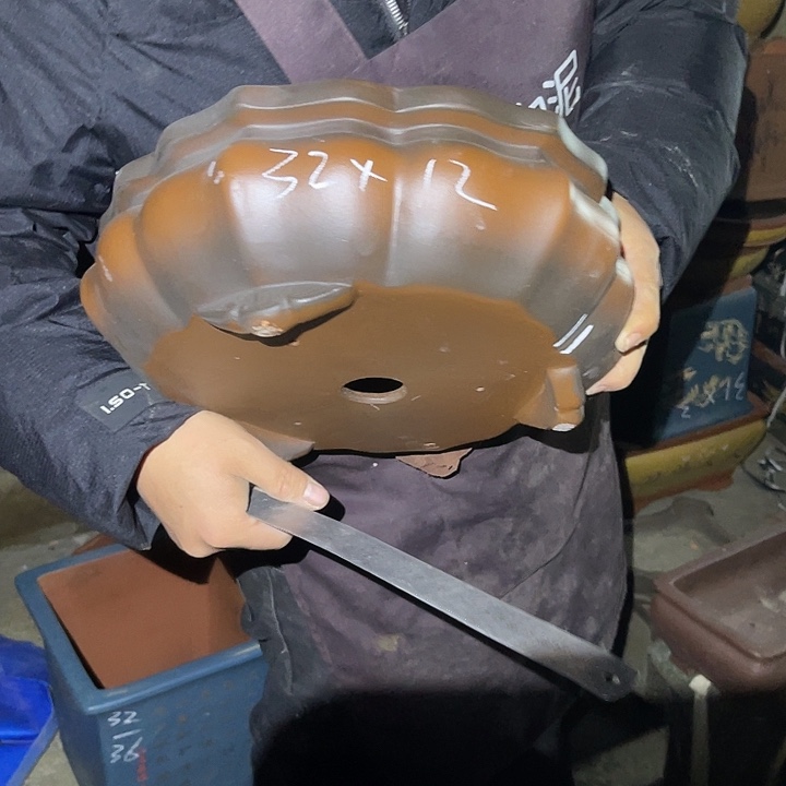 紫砂花盆紫砂等传统