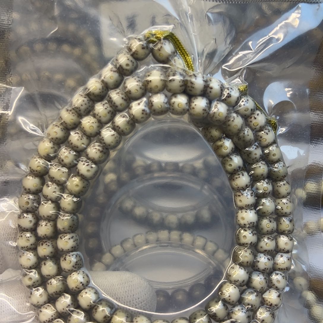 星月菩提手串通体留白7✖️6