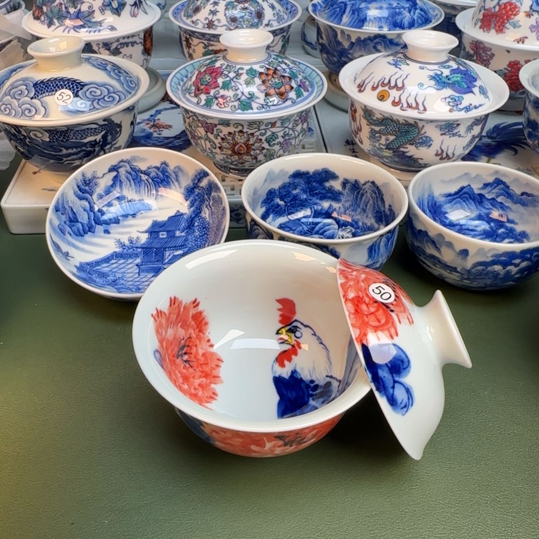 纯手工纯手绘茶具50