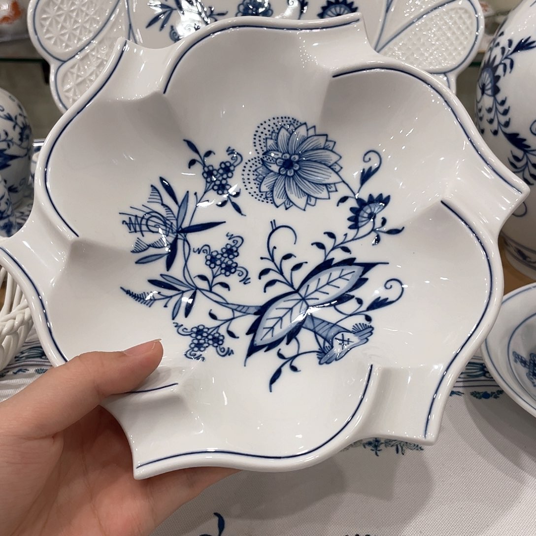 摆件中古一等蓝洋葱