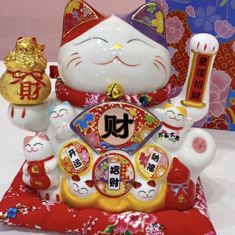 招财猫，财源滚滚招财开业