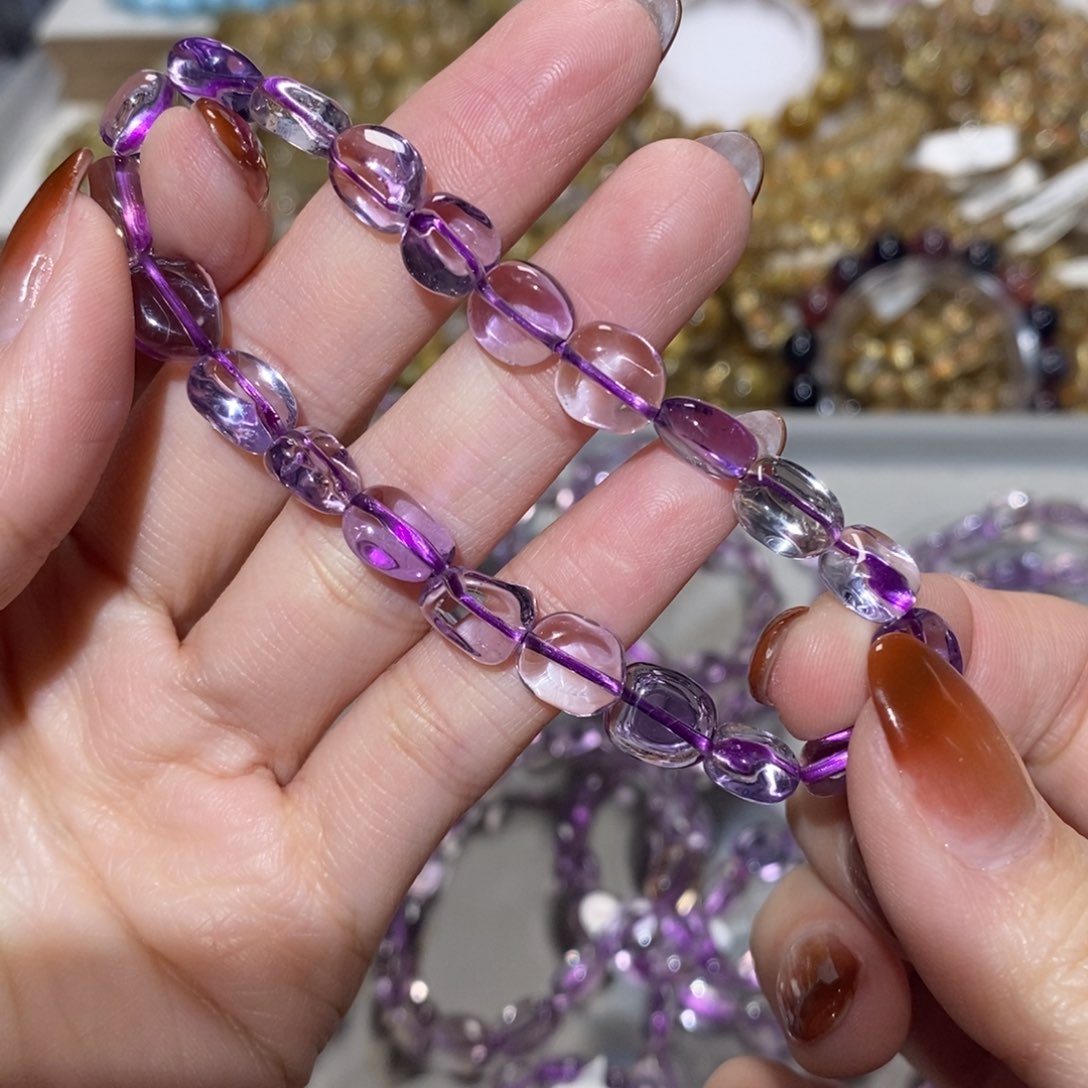 水晶手串未镶嵌手串