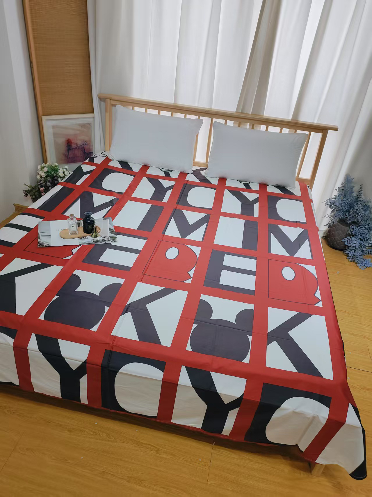 斤称处理瑕疵品长绒棉印花床单245*250微瑕～C613