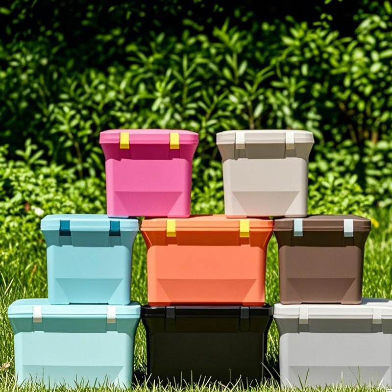 利快日本进口网红家用商用密封长方形带盖储物冷藏箱保鲜72小时