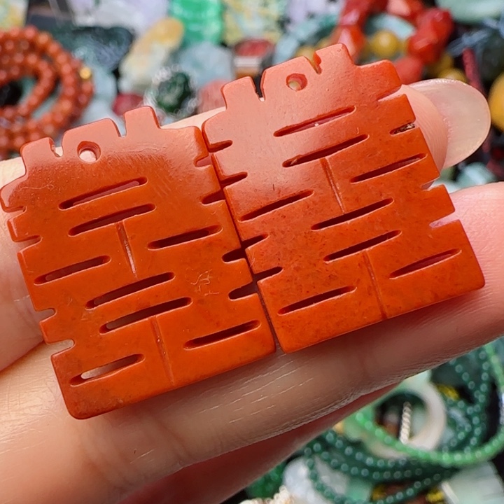翡翠颈饰未镶嵌天然A货398