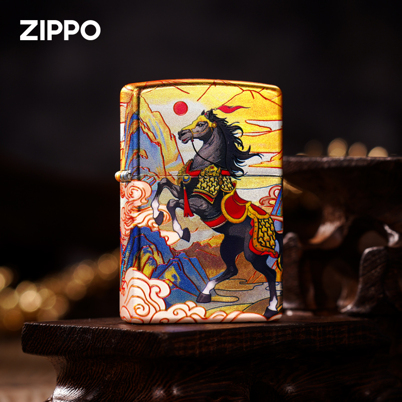 Zippo正品打火机专属（马踏祥云）