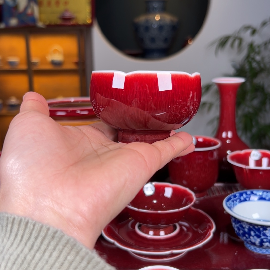 杯子景德镇原矿陶瓷杯