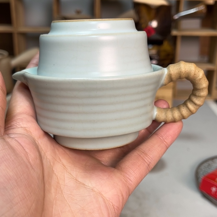壶老段烧陶瓷茶器
