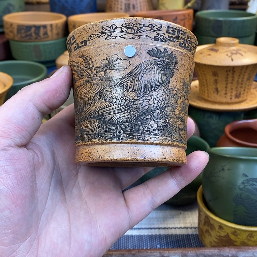 【闪购商品】紫砂杯子宜兴全手工紫砂杯