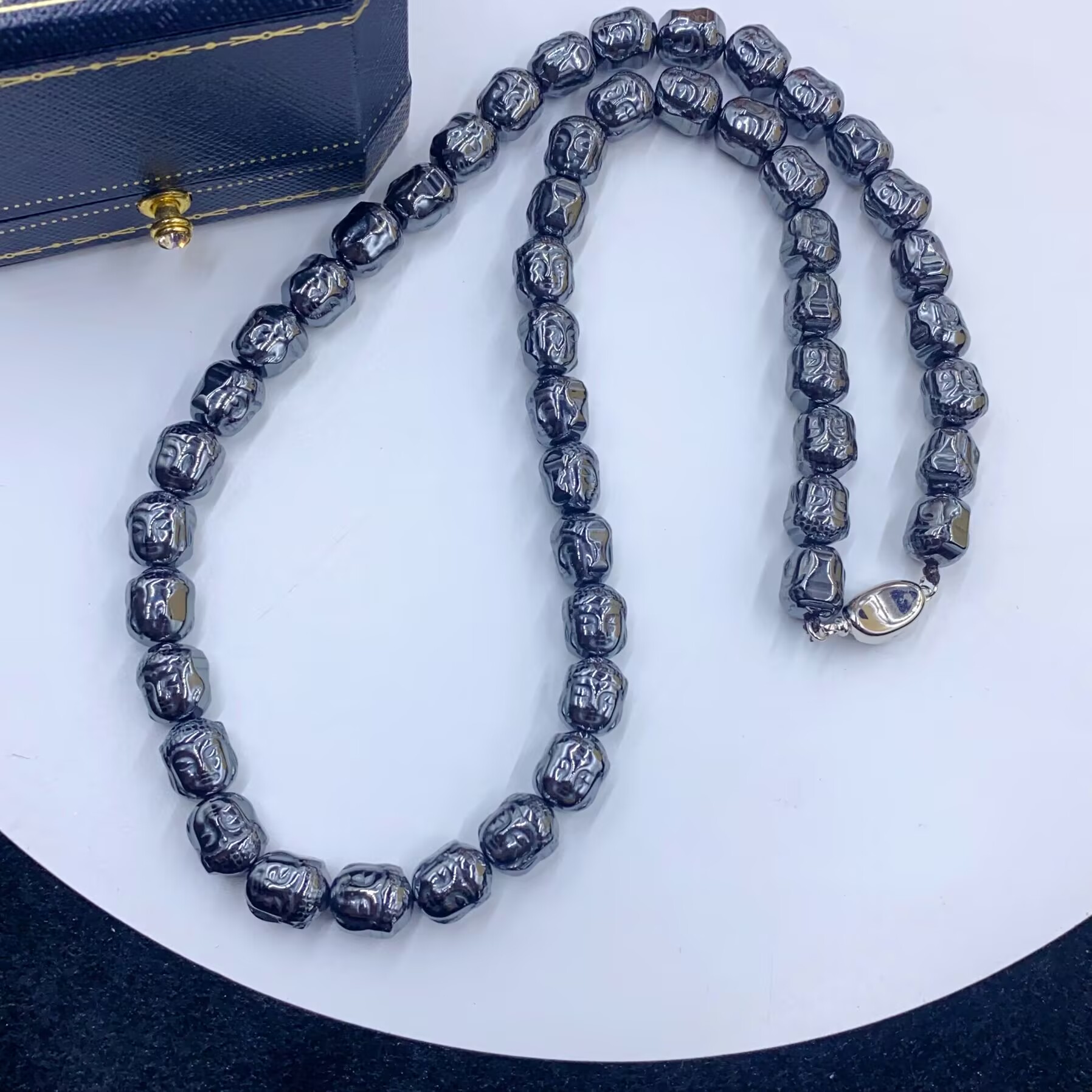 项链 4622  黑灰色项链多样性发货