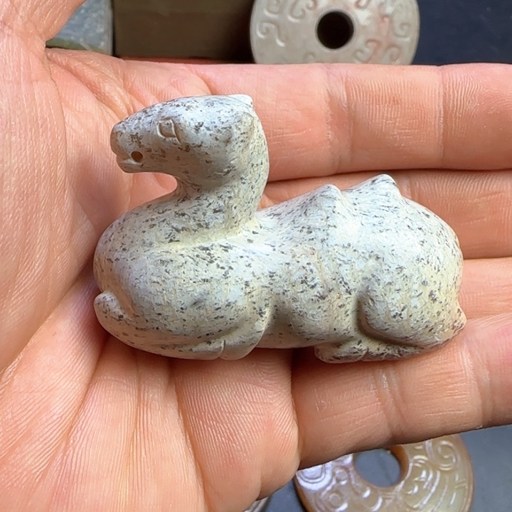 和田玉颈饰未镶嵌平****9