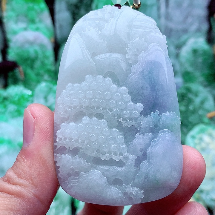 翡翠吊坠(不含链)未镶嵌