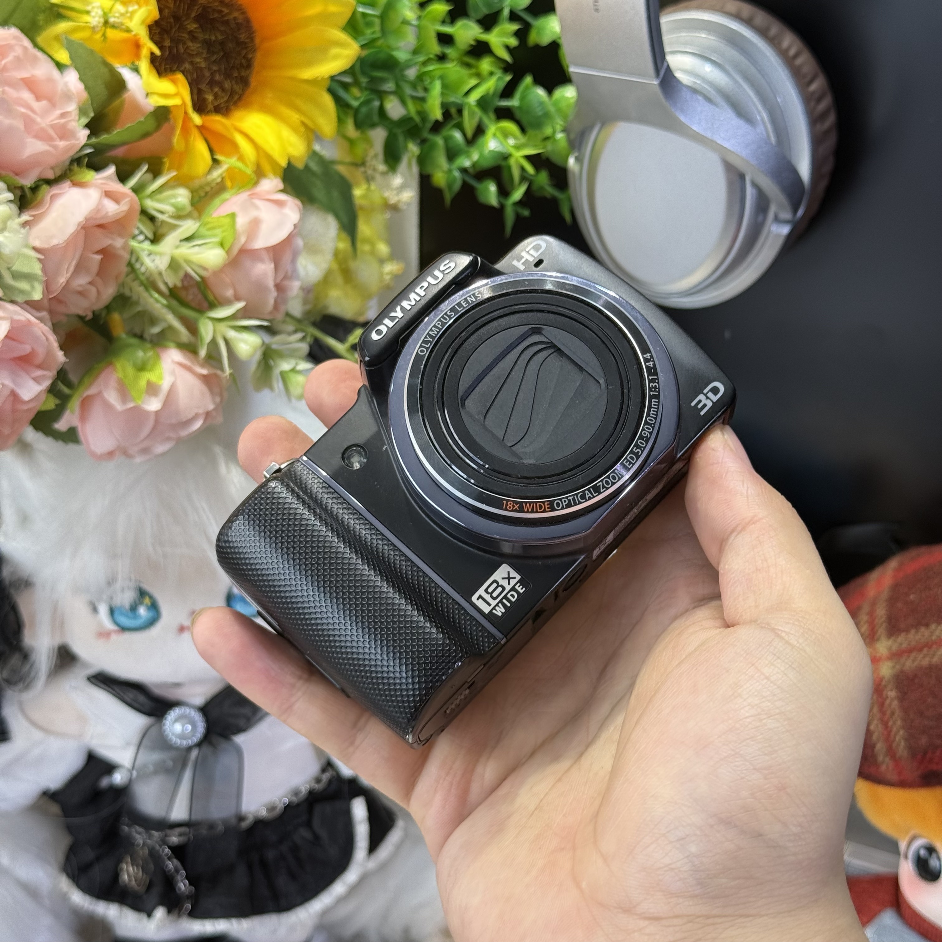 9新 Olympus/奥林巴斯 奥林巴斯sz10小长焦色彩感好滤镜多 带配件