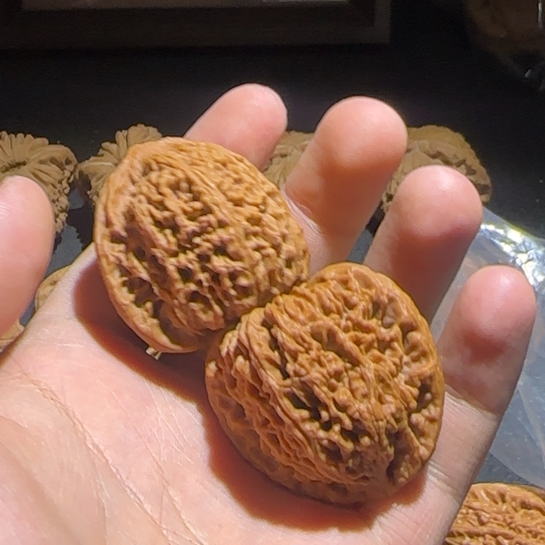 猫***酱文玩核桃吊坠南疆42