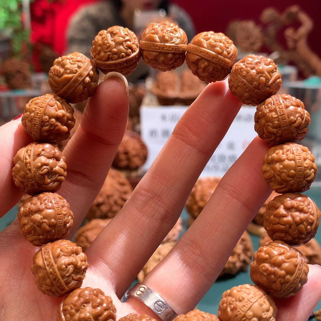 猴头核桃手串————————-