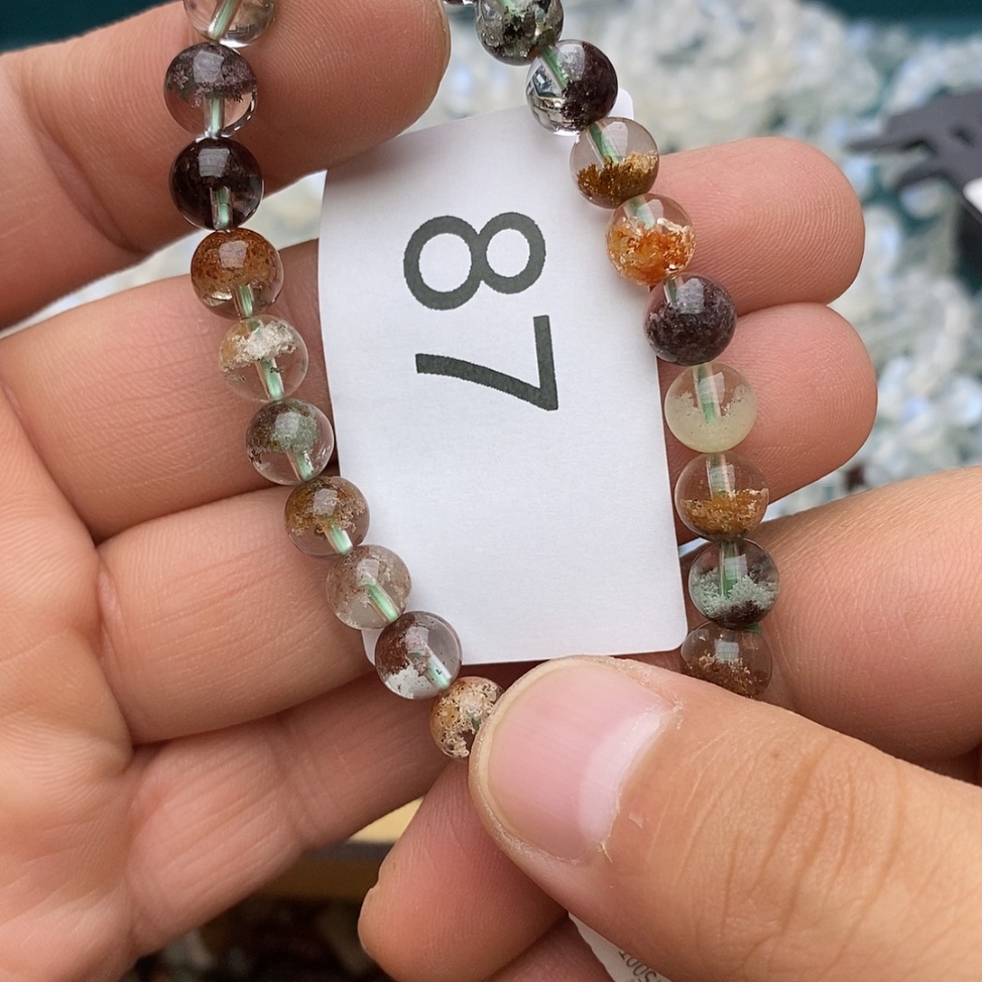 水晶未镶嵌手链手链