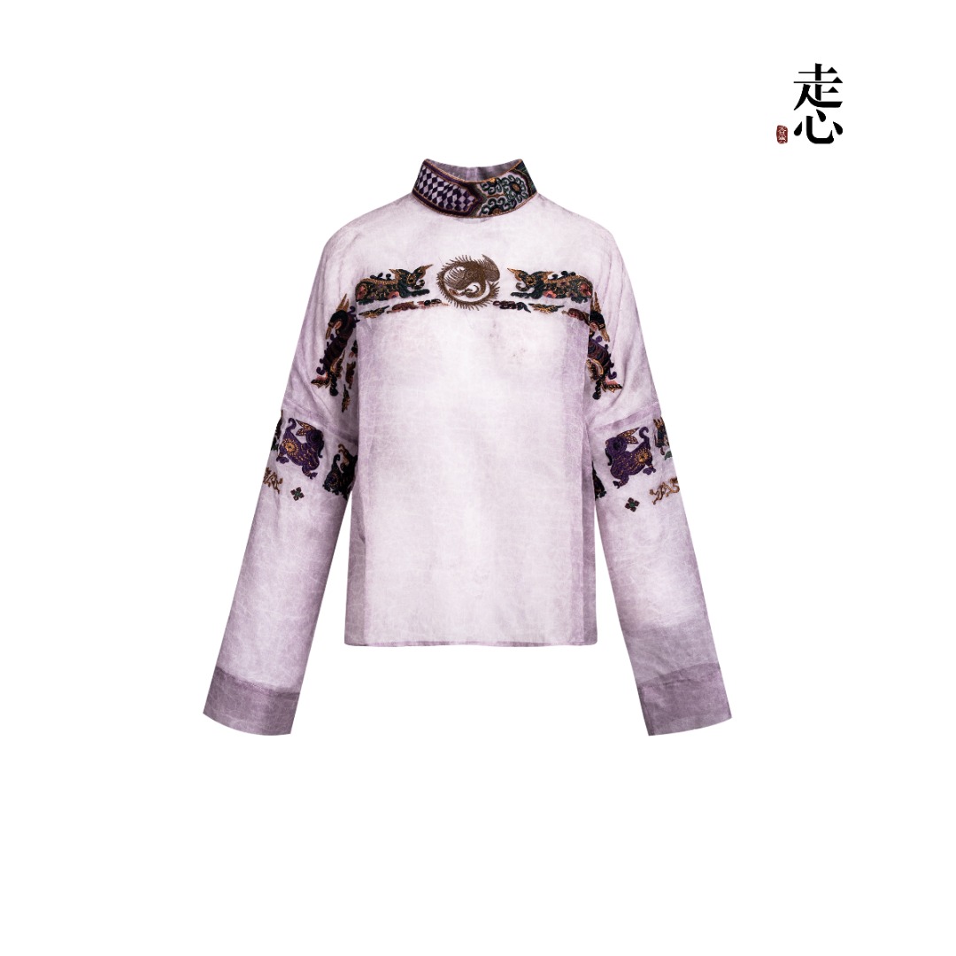 【走心非遗】七彩凤凰套头衫25ZX9064