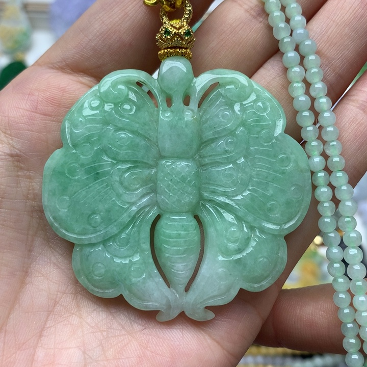 颈饰未镶嵌翡翠翡翠