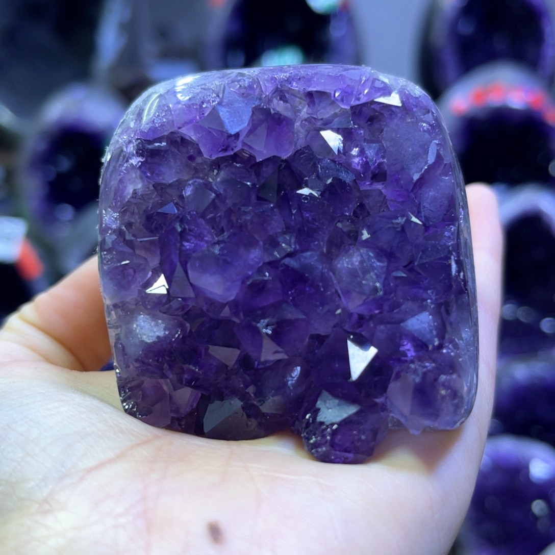 紫水晶未镶嵌紫晶紫水晶