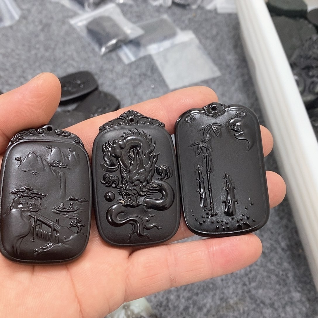 和田玉吊坠(不含链)未镶嵌