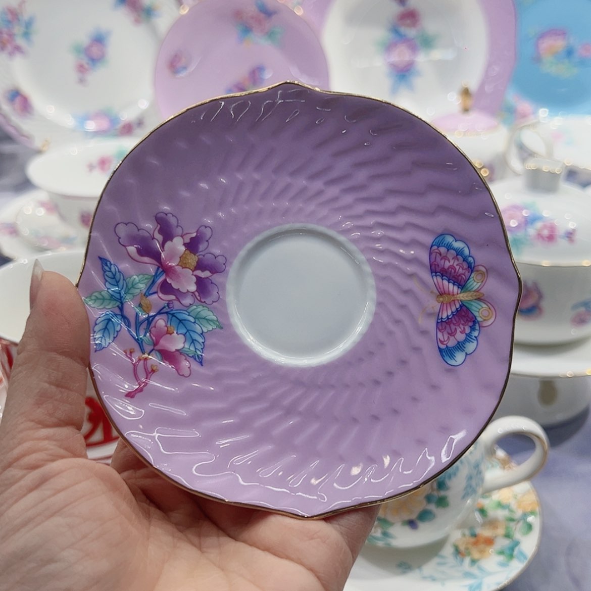 【闪购商品】骨瓷4.5寸碟子