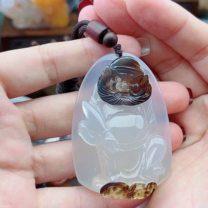 玛瑙吊坠未镶嵌꧁****꧂