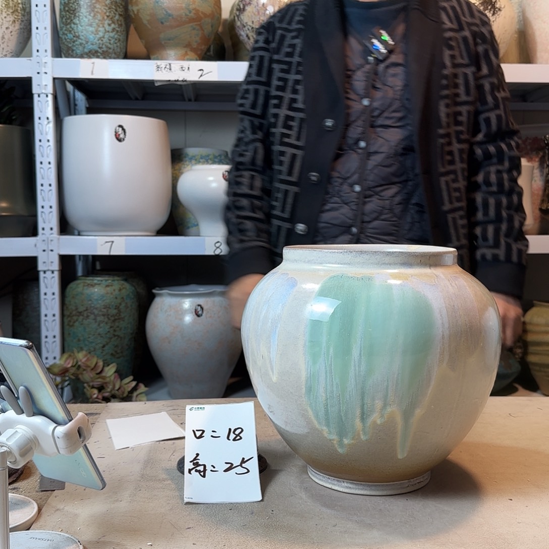 18@25 紫砂花盆尺寸