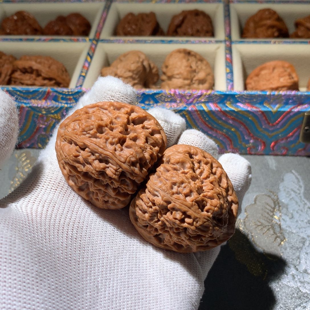 文玩核桃把件南疆石41