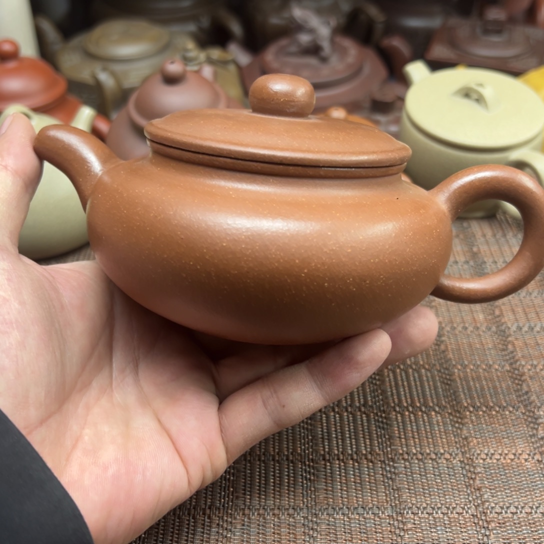 紫砂茶壶宜兴原矿紫砂壶300毫升容量