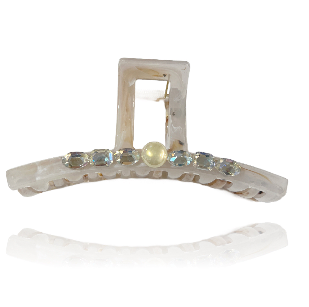 新款抓夹鲨鱼夹夏日后脑勺马尾夹高级感盘发夹头饰女2535