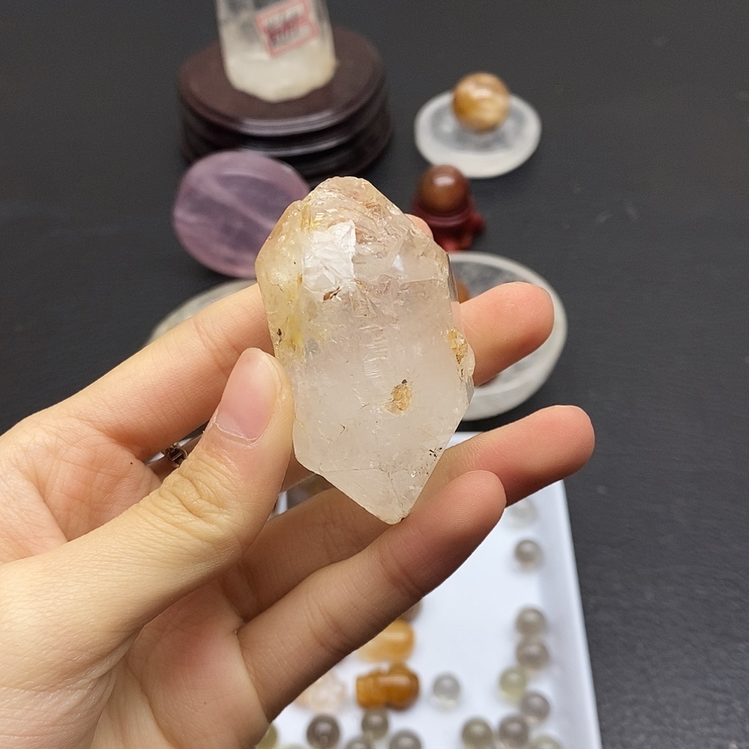 水晶未镶嵌珠宝半成品189水晶石