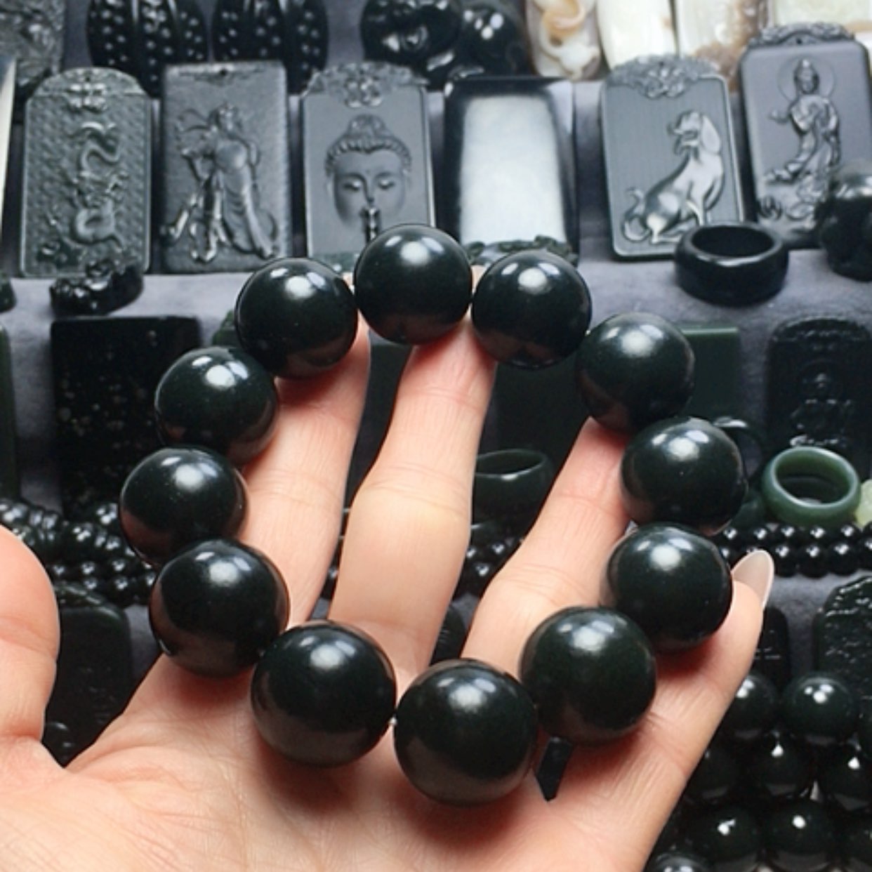 【闪购商品】和田玉手串未镶嵌