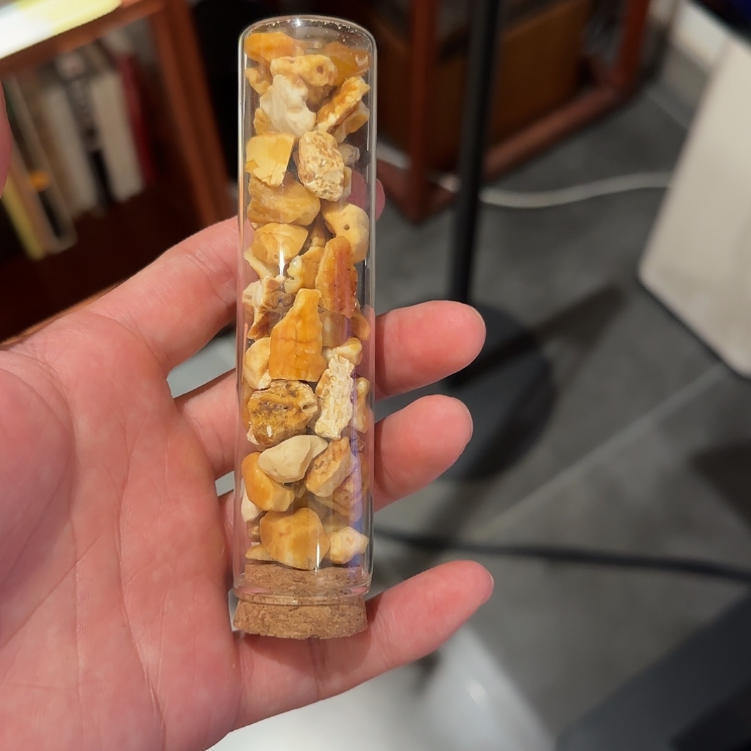 用***7水晶玻璃吸管款小瓶子一个