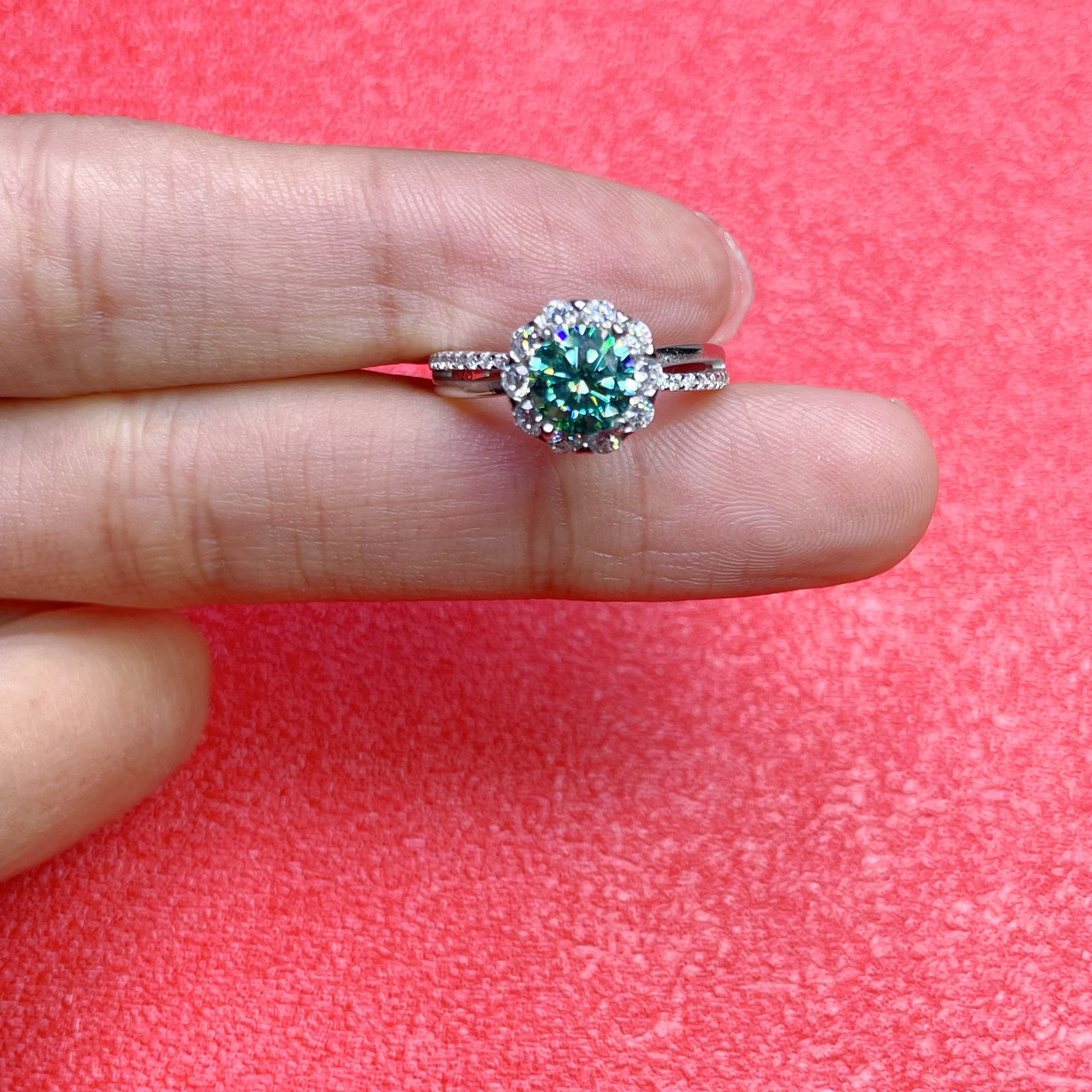 925银 爱丽丝-典藏轻奢925银精工戒指006