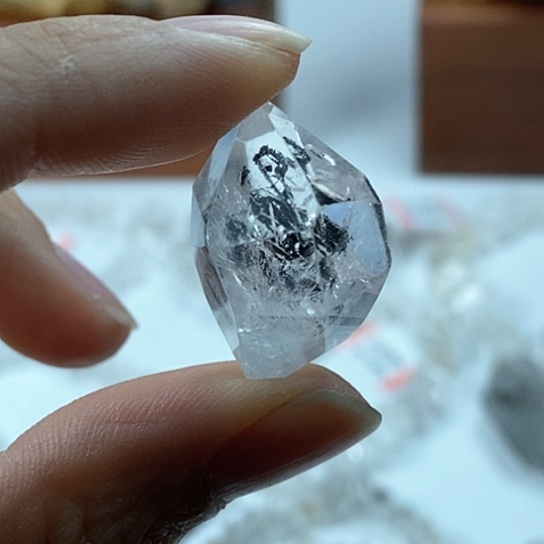 水晶颈饰未镶嵌闪灵钻