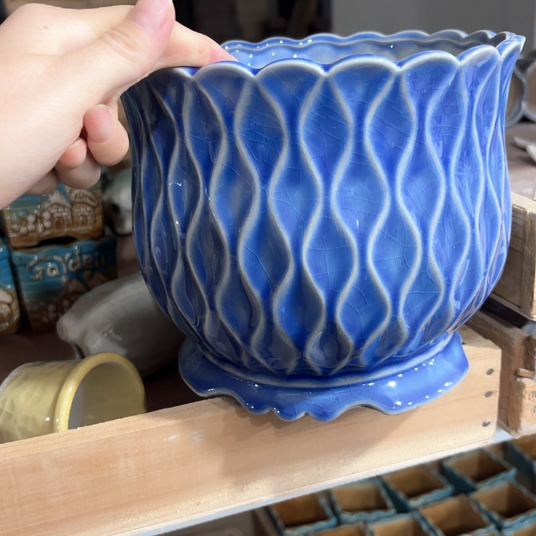 陶瓷陶瓷花盆，多肉花盆