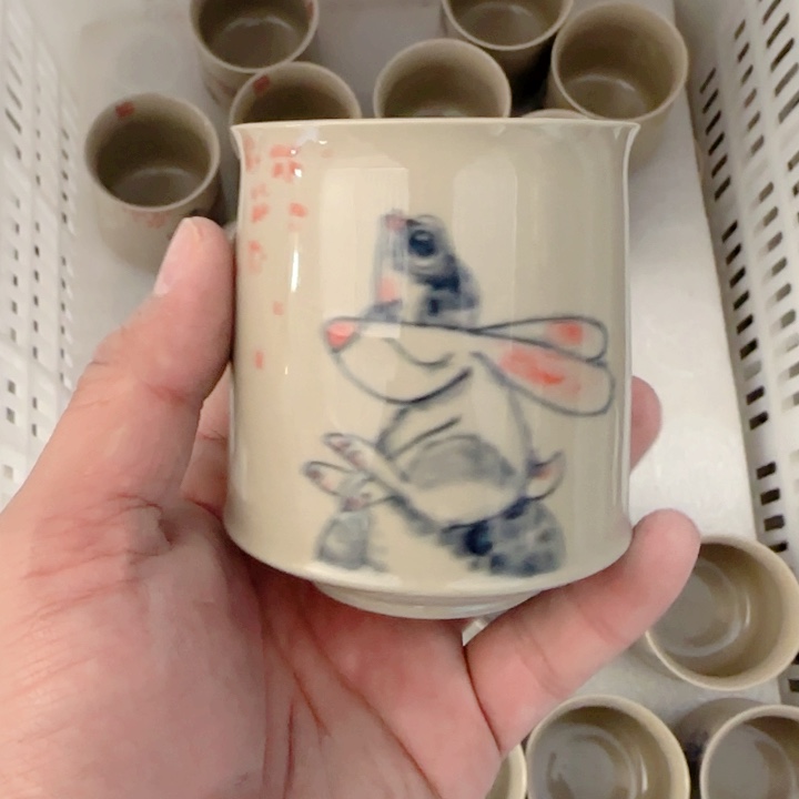 正品手绘陶瓷茶具