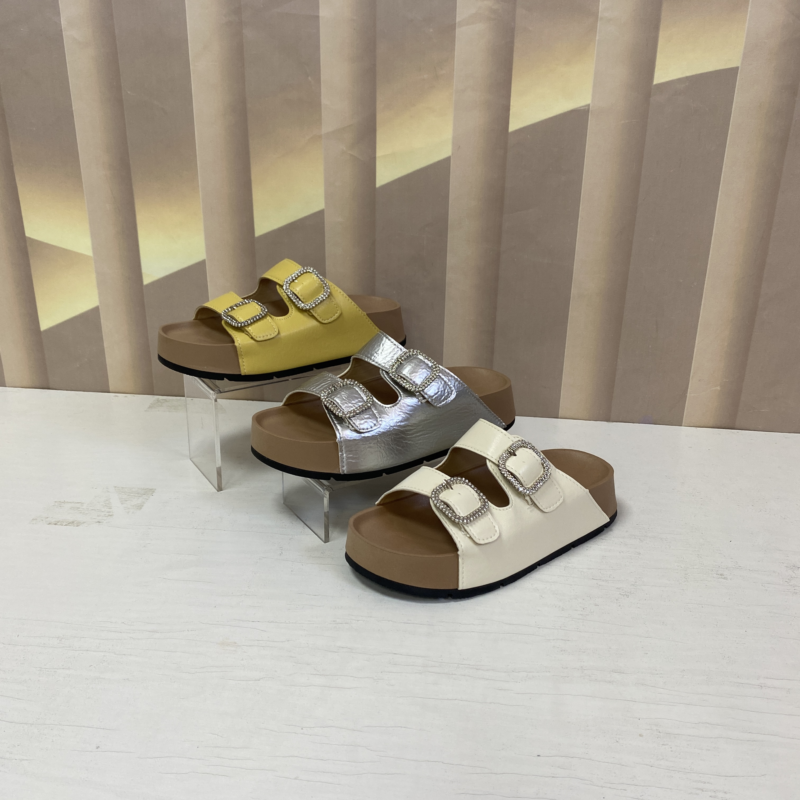 1155时尚舒适百搭厚底凉拖鞋女F