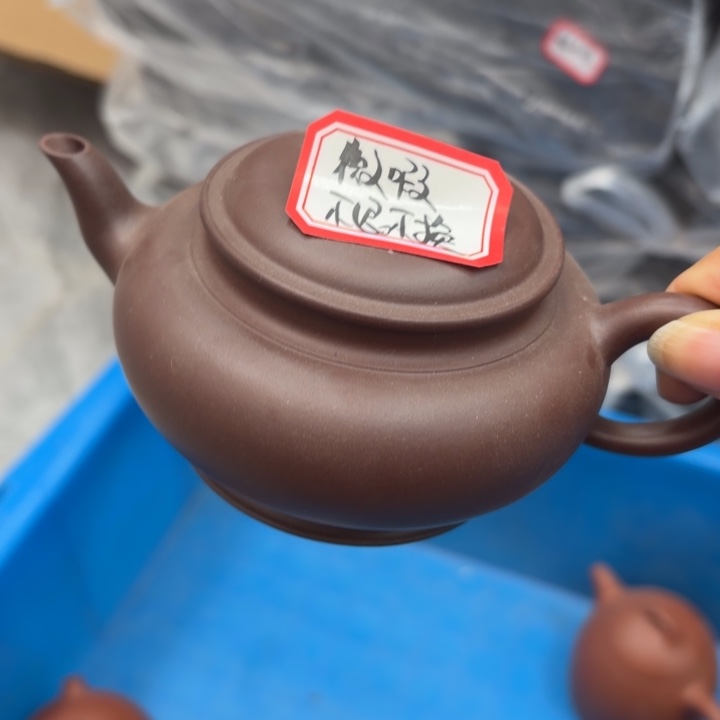紫砂茶壶宜兴原矿老紫泥