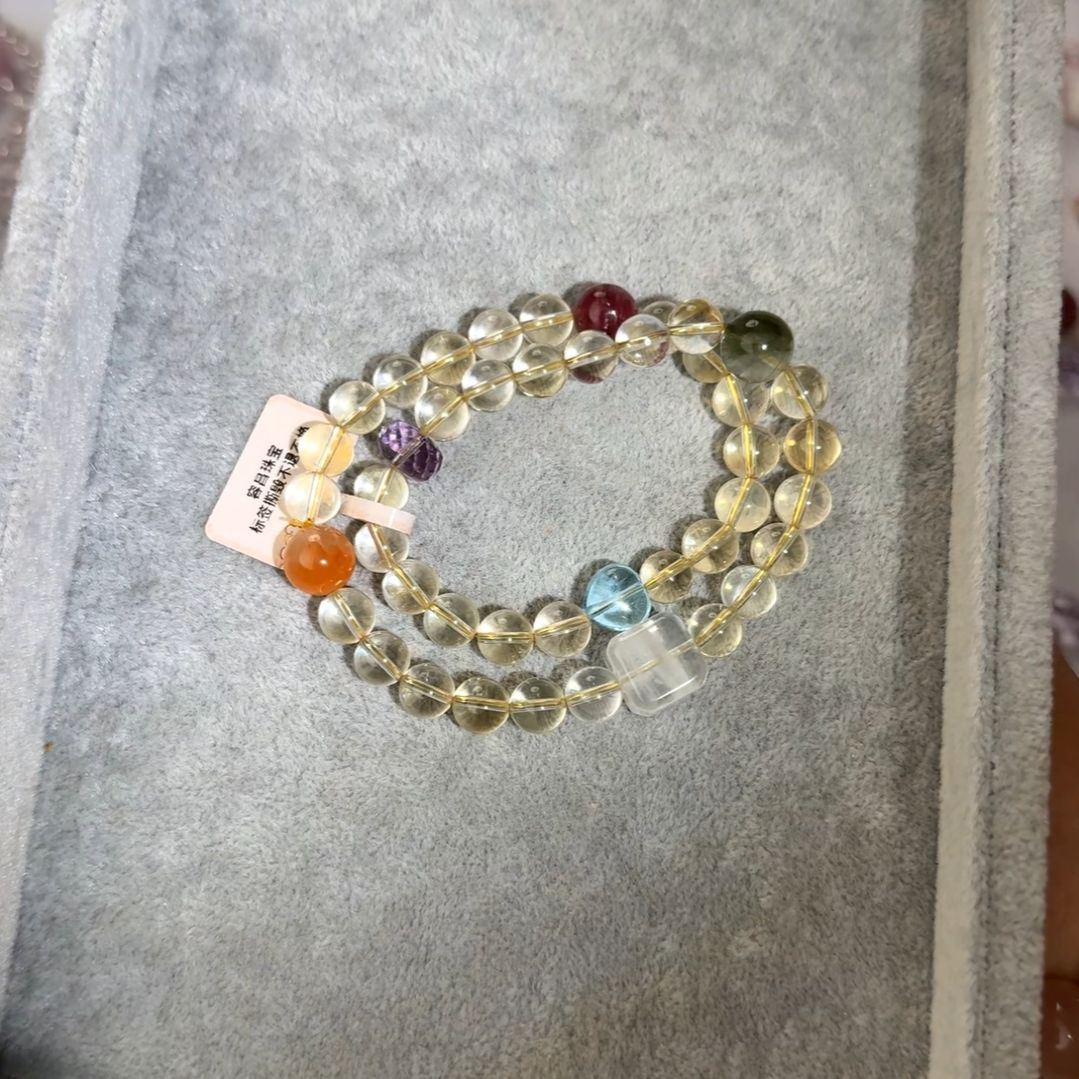 水晶手链未镶嵌设计