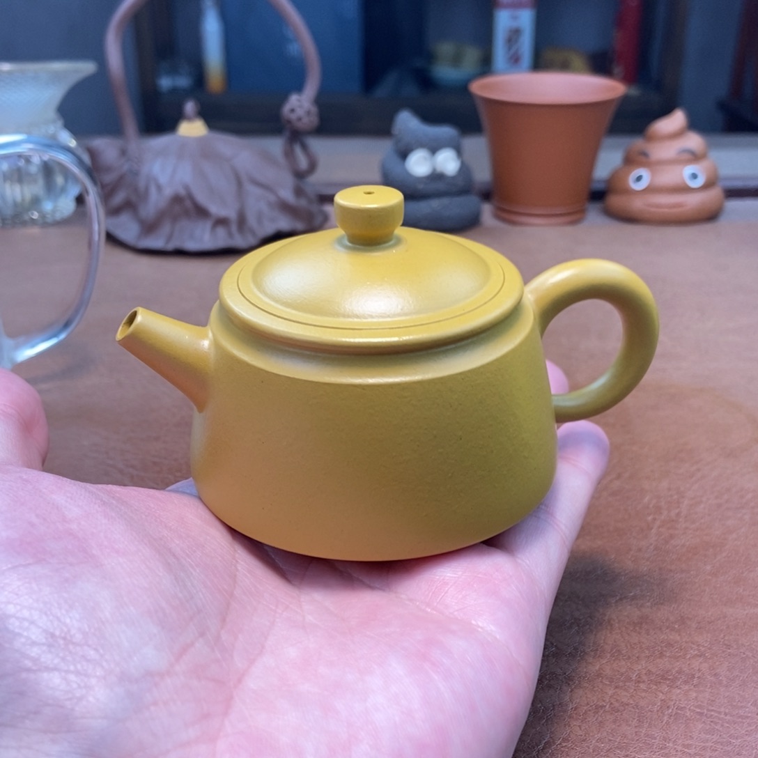 紫砂茶壶金钟紫砂壶