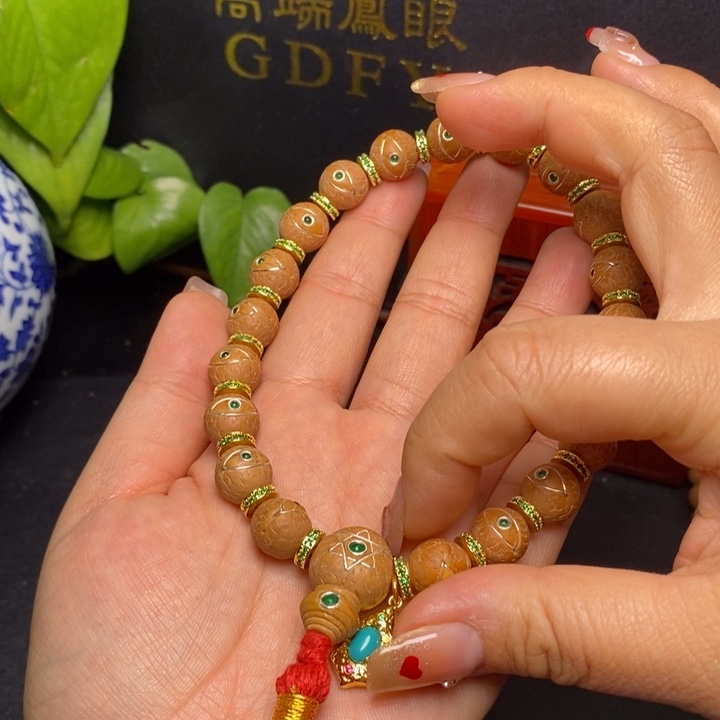 凤眼菩提手串尼泊尔