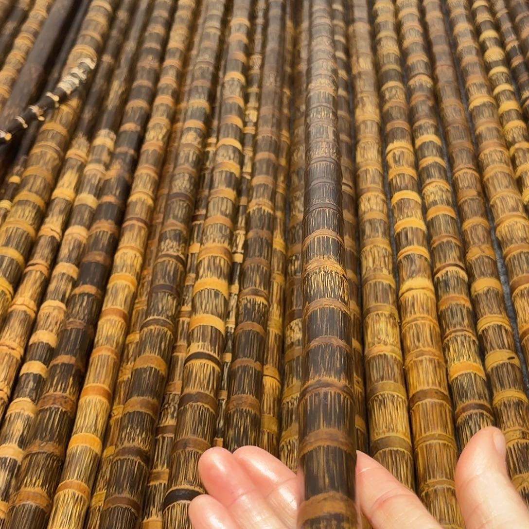 珊***珊1.1米长金丝竹实心竹