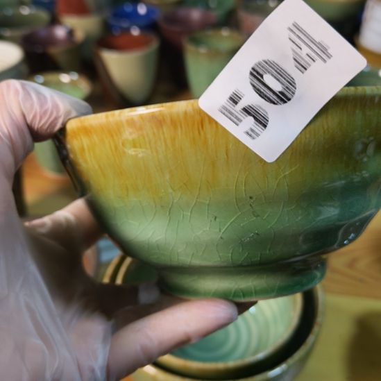 G***T瓷片磁州窑五厂盘碗壶杯有瑕疵