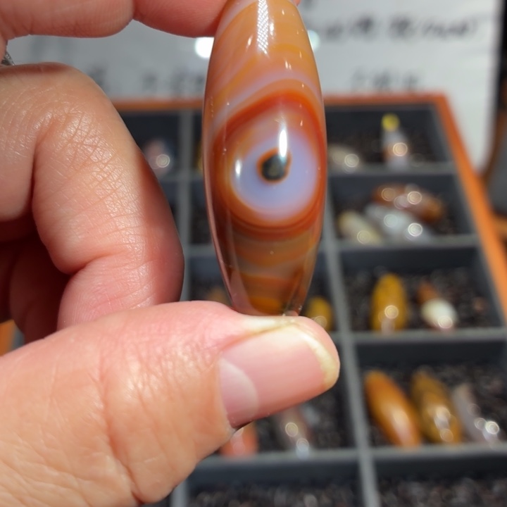 玛瑙/玉髓散珠_HEIMORI 天然天珠