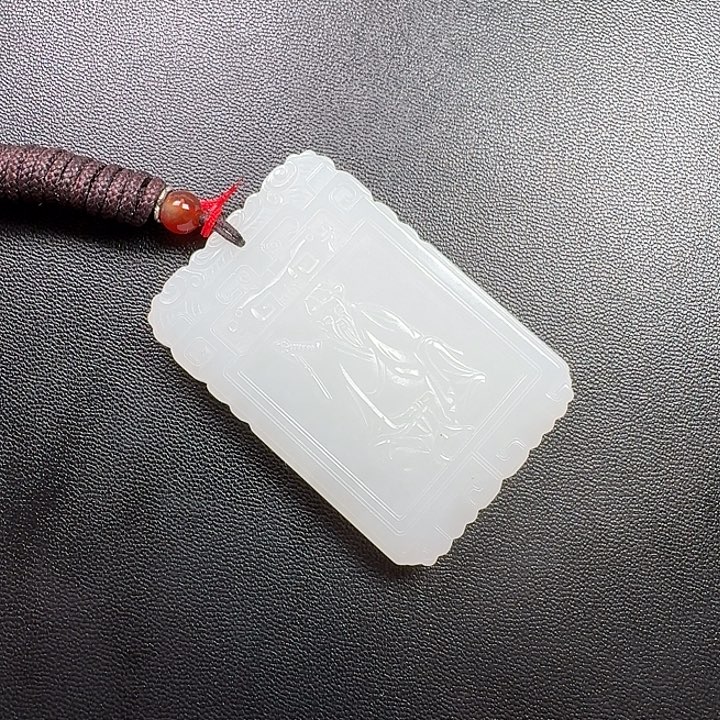 玉***奇和田玉未镶嵌挂件