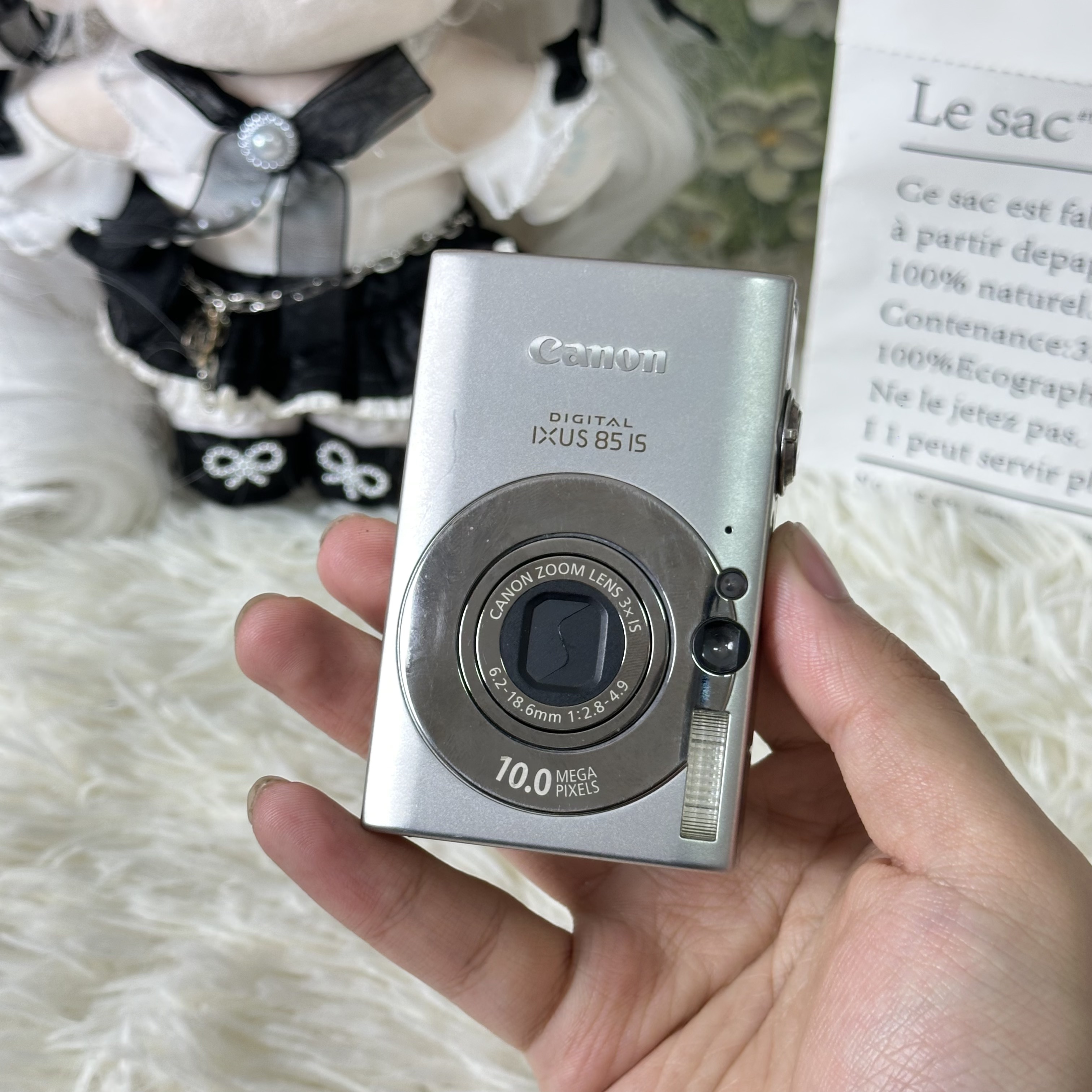 9新 Canon/佳能 佳能ixus85人像神器胶片感适合新手带配件