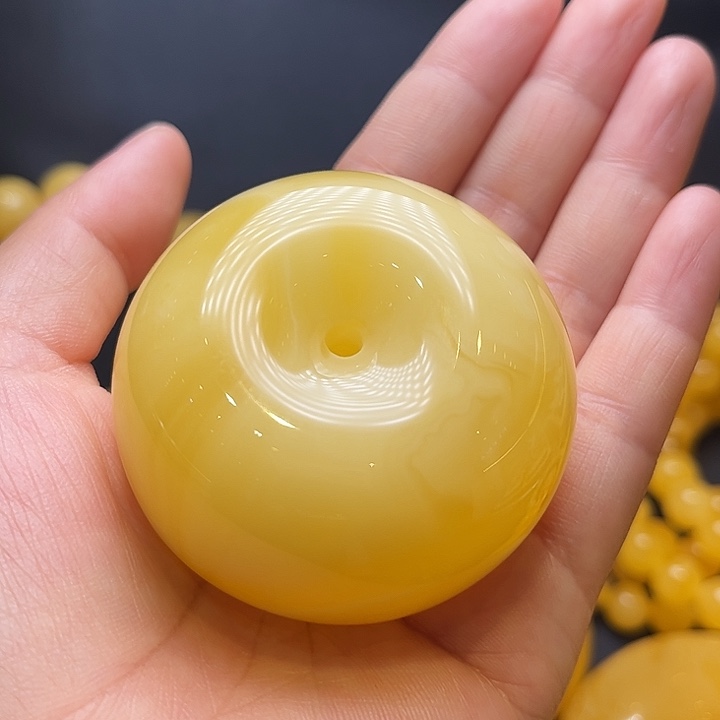 琥珀裸石未镶嵌琥珀蜜蜡
