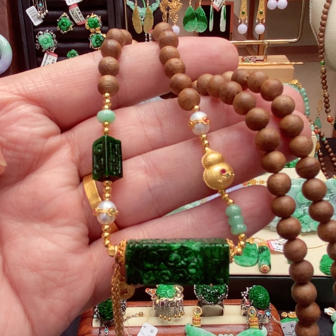 颈饰未镶嵌翡翠翡翠吊坠