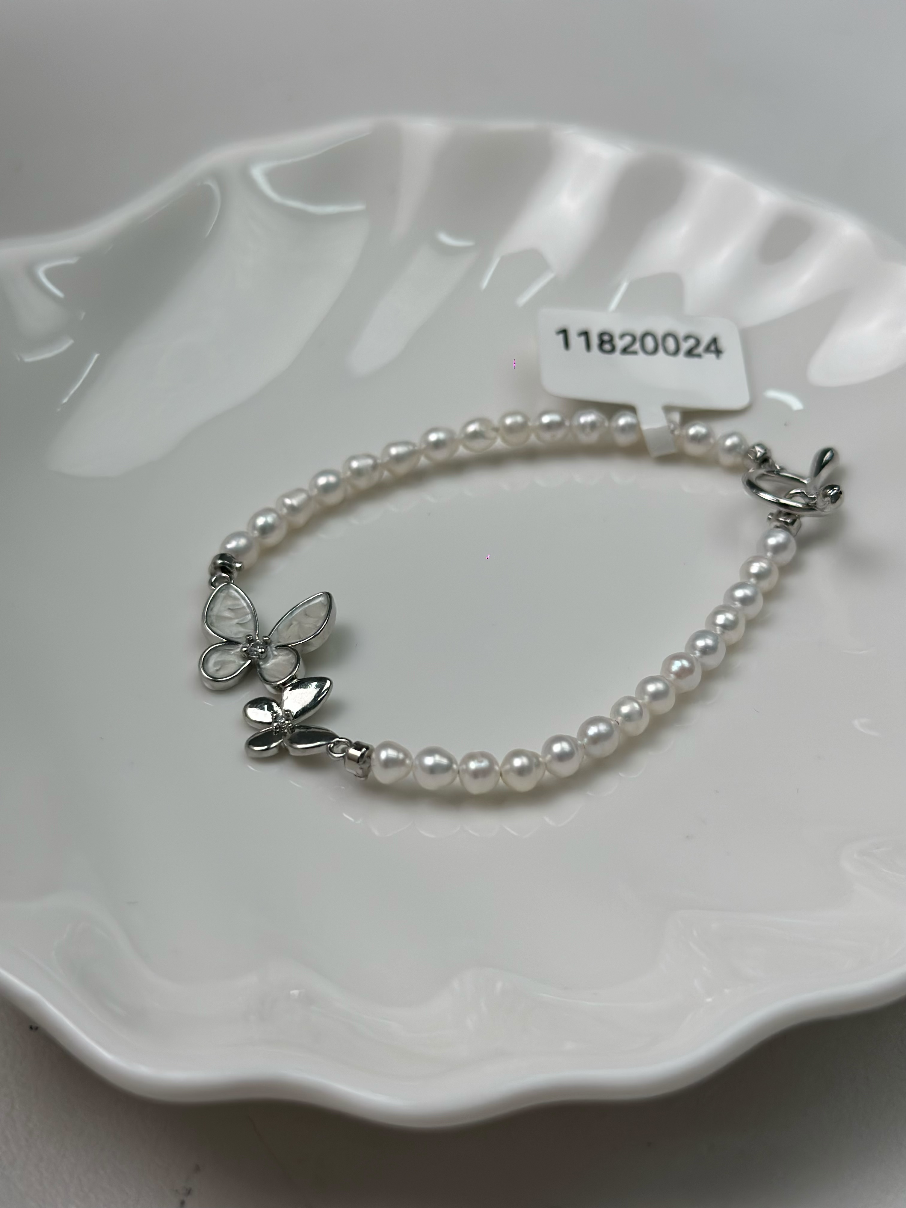 天然淡水珍珠手链 11820024